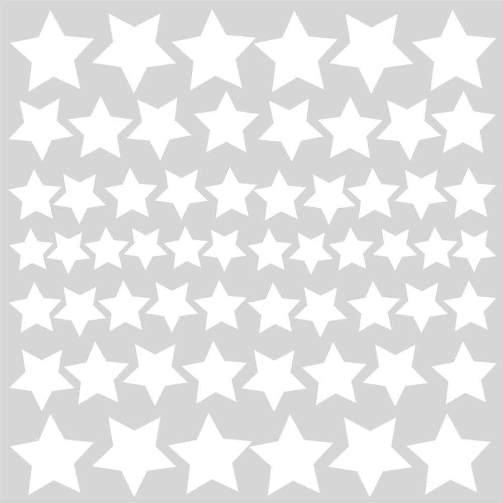RoomMates Glow in the Dark White Stars Peel and Stick Wall Decals 3