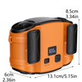 thumbnail image 2 of Portable USB Rechargeable Fan Type C Interface 10W Power for Outdoor and Indoor Use Long Battery Life 6 13 Hours for Home Travel, 2 of 5