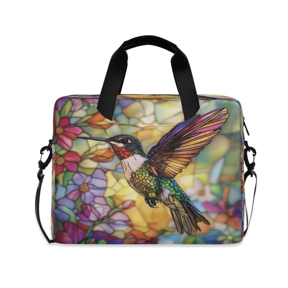 16" Laptop Tote Bag Laptop Sleeve Case Computer Briefcase for Work & Travel Beautiful Hummingbird