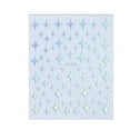 thumbnail image 3 of dianhelloya Nail Art Sticker Easily Stick DIY Plastic Aurora Heart Nail Sticker Star, 3 of 8