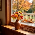 thumbnail image 6 of Beautynvta Fall Artificial Flowers, Fake Maple Leaf Floral Picks with Pumpkin Sunflower, Faux Autumn Maple Leaves Bouquet for Vase Fillers Thanksgiving Decor, 6 of 6