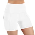 thumbnail image 4 of Tumotour Yoga Athletic Shorts For Women High Waisted Pants Workout Shorts Running Shorts Gym Sports Shorts Tennis Shorts Biker Shorts With Pockets, 4 of 8