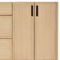 thumbnail image 3 of Ariel Kelly 66 Inch Double Sink Base Cabinet In Oak, 3 of 10