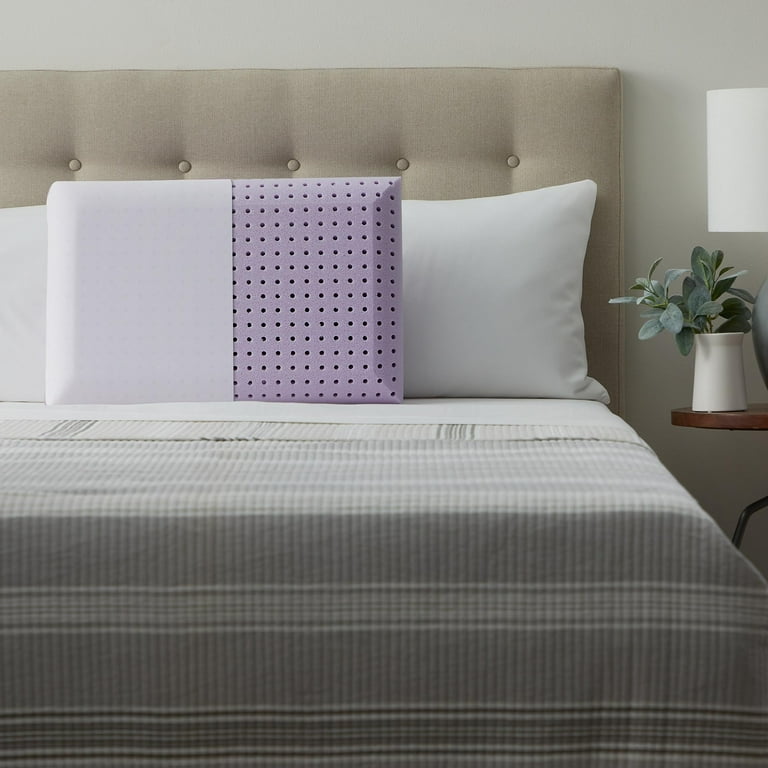 Allswell Lavender Infused Memory Foam Pillow Standard Queen Walmart