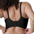 thumbnail image 3 of BRAVADO! DESIGNS Plunge Wireless Maternity & Nursing Bra | Black | M, 3 of 6