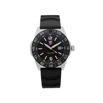 Luminox Sea Pacific Diver 44mm Steel Black Dial Rubber Mens Quartz Watch XS.3121