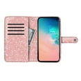 thumbnail image 4 of NEXTKIN Multi Card Slots Double Flap Bling Glitter Wallet Pouch Case for Samsung Galaxy S10 G973 6.1" (NOT FIT Samsung Galaxy S10+ / S10 Plus 6.4 inch or S10E 5.8 inch), Rose Gold, 4 of 8