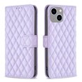 thumbnail image 2 of Nalacover Wallet Case for iPhone 15 with Card Slots Holder Magnetic Clasp Cover, Stylish Adjustable Kickstand Silicone Shockproof PU Leather Flip Case for Women Girls, Purple, 2 of 5