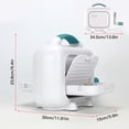 thumbnail image 2 of Meterk Die Cutting & Embossing Machine Portable Manua Paper Cutter Card Making Supplies for Arts Crafts Paper Scrapbooking Cardmaking Fabric DIY Kits Home Decor, 2 of 7