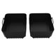 thumbnail image 1 of 2Pcs Air Fryer Silicone Liners for AF500 Air Fryer Non-Stick Air Fryer Basket Accessories Reusable AirFryer Liners, 1 of 5