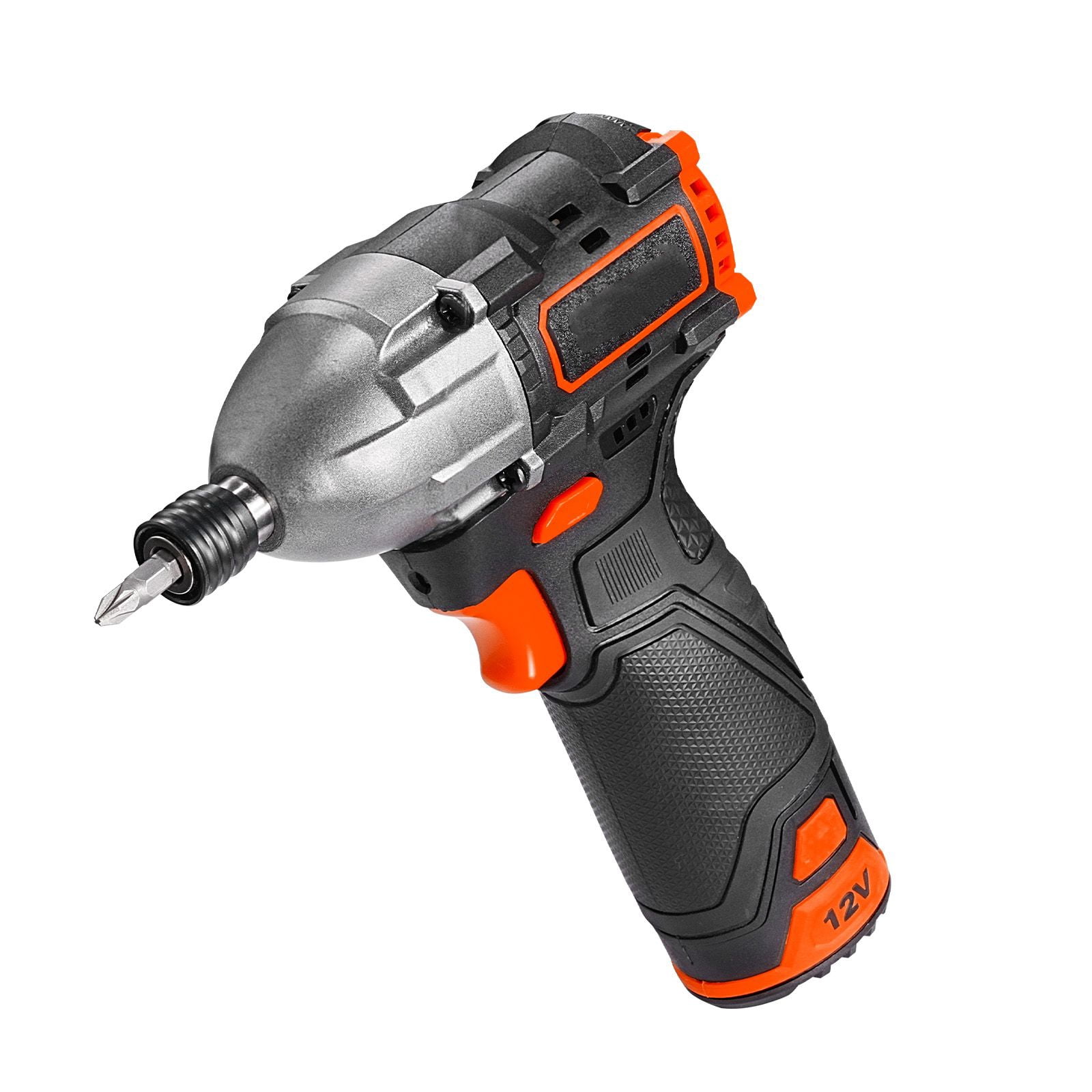 Dranite 12V Brushless Motor 1/4 Inch Cordless Impact Driver Kit - 3000 RPM Max with Battery & Charger, 20 Bits & LED Light, Ideal for Furniture, Electrical, Home Repairs