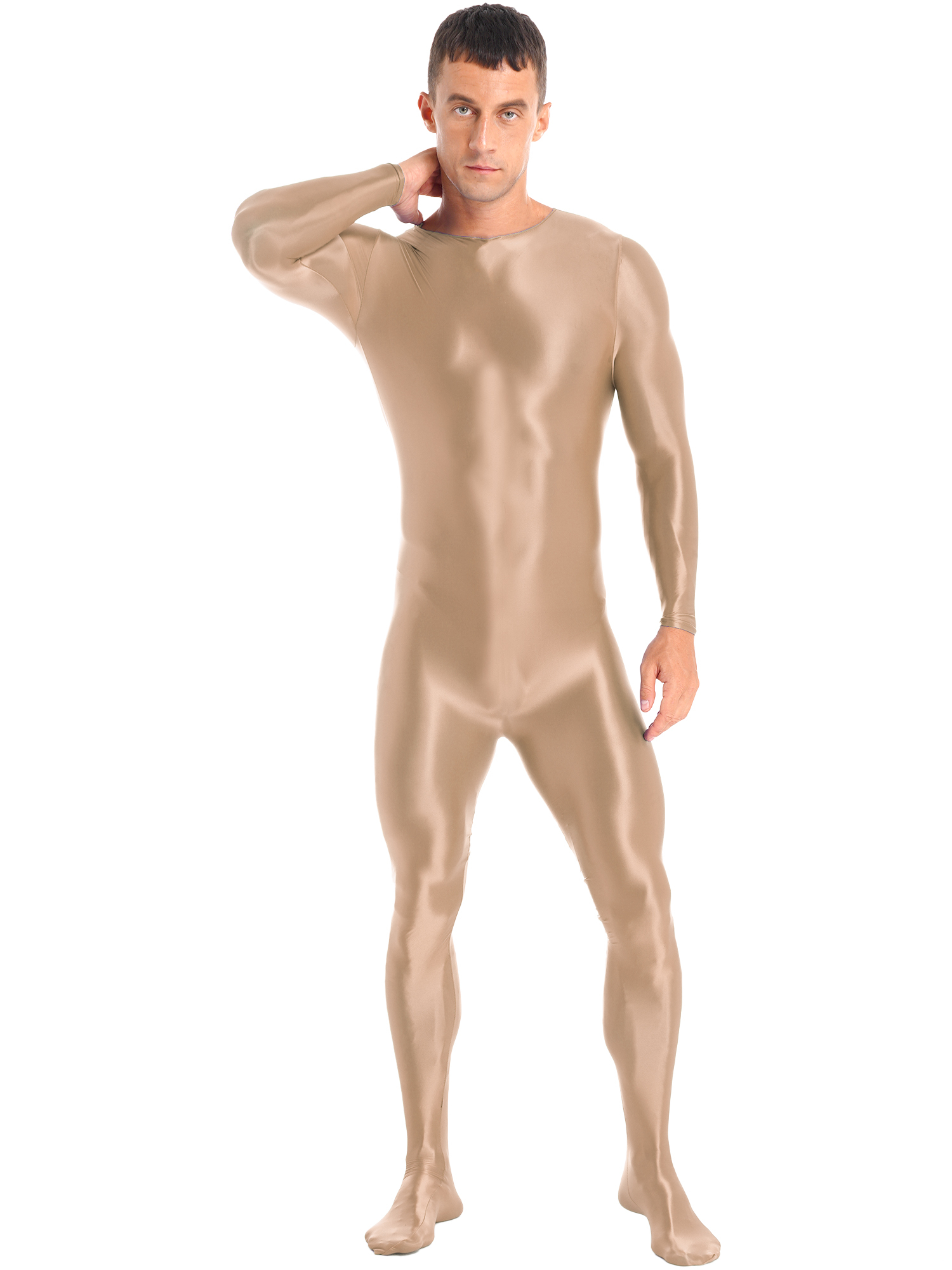 Shiny Lycra Full Body Bodysuit -  Singapore