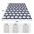 thumbnail image 3 of Balery Cute Sheep With Star Manta de Felpa Suave y Acogedora – Cobija de Franela Aterciopelada para Cama, Lavable y Cálida para Sofá, Mascotas, Transpirable-80"x60", 3 of 7