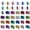 36 colors, variant on 2026 New Arrival 2Pcs White Pearl Chrome Nail Powder, Iridescent Aurora Mirror Effect Pigment, Pearlescent Mermaid Dust for Nail Art Decoration