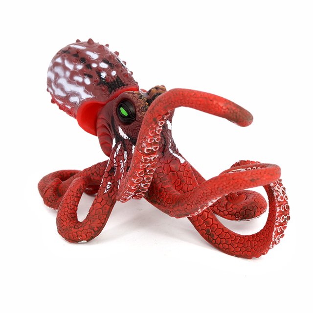 Figura realista de pulpo gigante de PVC, criatura marina, modelo 20 cm