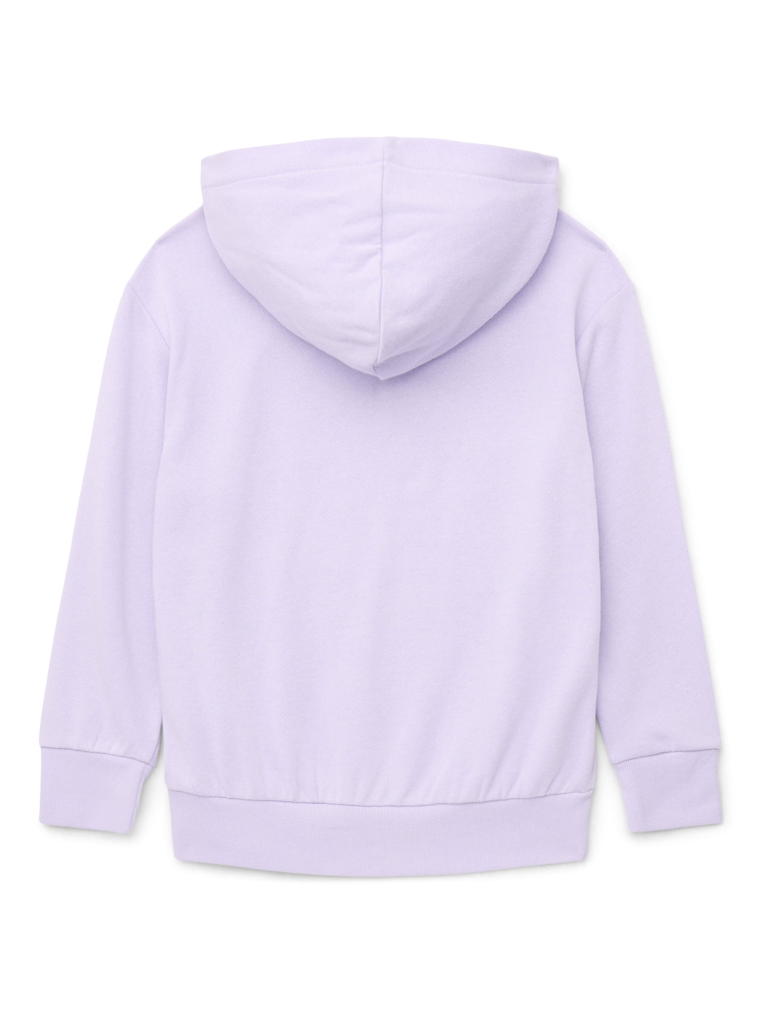 Wonder Nation Girls Fleece Hoodie and Flare Pant, 2-Piece Set, Sizes 4-18 & Plus