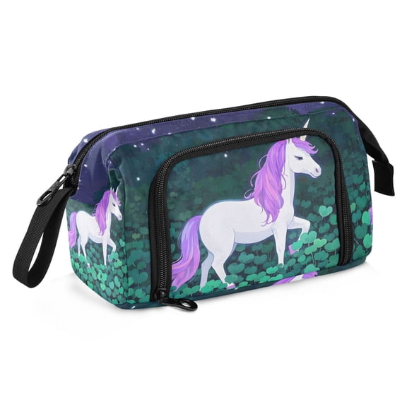 ALAZA Unicorn Pencil Pouch Big Capacity Pencil Case Zipper Organizer Bag
