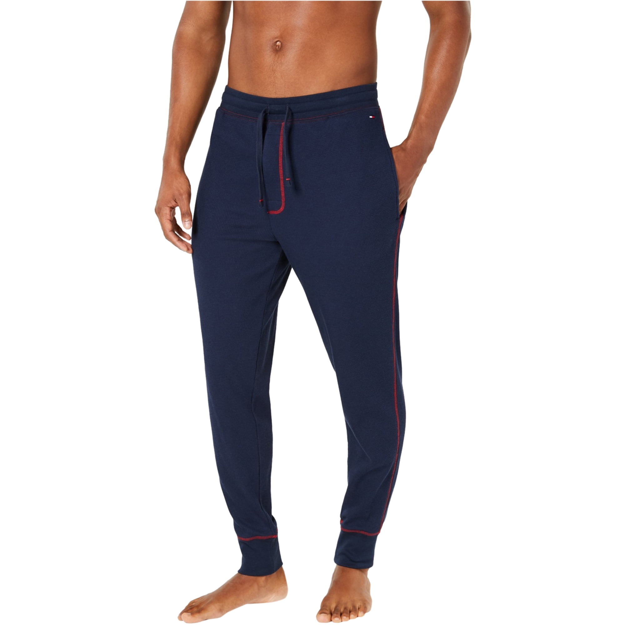 Tommy Hilfiger Womens Logo Jogger Sweatpant Lounge Pant Bottom Pajama Pj