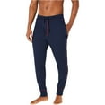 thumbnail image 1 of Tommy Hilfiger - Pantalones de pijama térmicos para hombre, color azul, extragrande Tommy Hilfiger  Persona que practica jogging, 1 of 2
