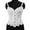 White, variant on Women Lace Up Vintage Boned Bustier Corset With Garters Lace Up Boned Overbust Corset Bustier Lingerie Bodyshaper Top Camisole for Women Full Body Overalls Back Out Full Coverage Corset Top Beauty Fit