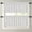 Grayish White, variant on PrimeBeau Blackout Window Valances - 2 Panels 52" W x 18" L Rod Pocket Short Curtains, Privacy Decorative Valances for Kitchen Living Room Bedroom Bathroom,Stone Blue