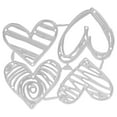 thumbnail image 4 of Alvinma 1 Set of Heart Metal Die Cuts for Card Making Cutting Dies Stencil Scrapbooking Cut DIY, 4 of 7