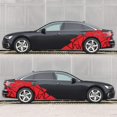 thumbnail image 4 of Red Universal Glossy Black Freestanding Triangle Graphic Sticker Decal for Car Side Body, 4 of 5