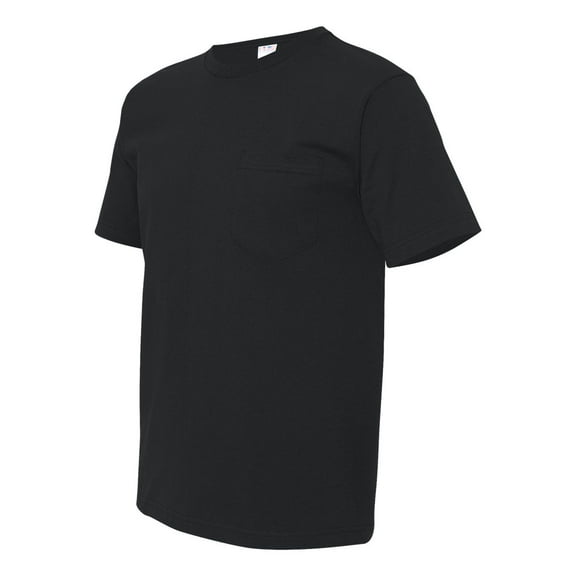 Bayside Adult Basic Pocket Tee