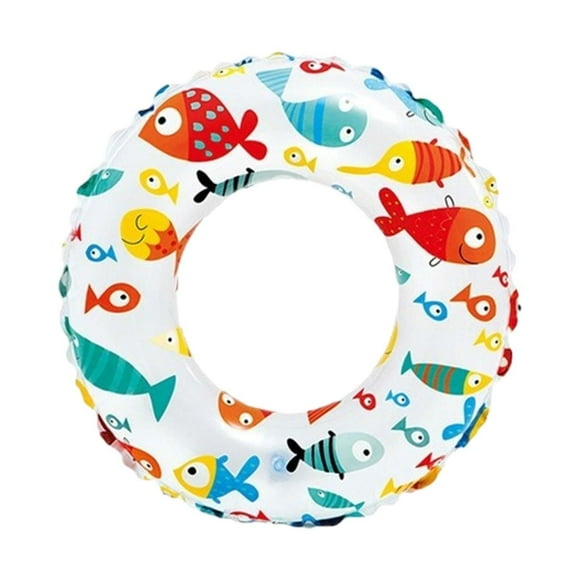 Anillo de natación inflable,Flotador inflable para piscina con forma de anillo de natación,Anillo de natación para piscina,flotador,juguete de fiesta para niños,Flotadores de tubo de