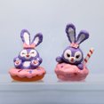 thumbnail image 5 of Figuras de Kawaii StellaLou de PVC, colección de conejos encantadores, juguetes para niños, regalos de muñecas, 9-11cm, Lulu Sweet Rabbit, 6 piezas por juego, 5 of 5