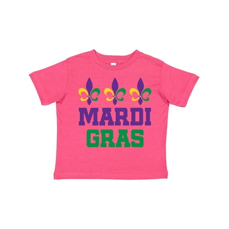 

Inktastic Mardi Gras Fleur De Lis Trio Gift Toddler Boy or Toddler Girl T-Shirt
