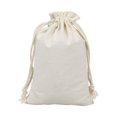 thumbnail image 1 of 20 Small Fabric Pouch, Cotton Bag Fabric Bag Jewelry Pouch Linen, Fabric Bags Jute Bag Fabric Pouch Drawstring, Coffee Bag Fabric Gift Bag Reusable Bag 13 x 18 cm, 1 of 3