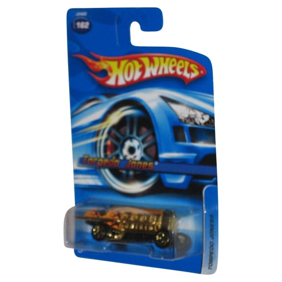 Hot Wheels Torpedo Jones (2006) Mattel Yellow Die-Cast Toy Car #162