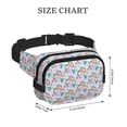 thumbnail image 4 of Disketp Unicorn DoingYoga Riñonera de Doble Capa, Bolsa de Cintura Ajustable para Viajes, Correr y Senderismo, Riñonera Ligera para Hombre y Mujer, 4 of 9