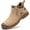 Khaki, variant on LASUDRAA Mens Industrial Safety Work Shoes Safety Toe Non-Slip Puncture-Resistant Construction Safety Shoes