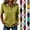 #03 Army Green, variant on Womens Cotton Polo Shirts Summer Button Down Loose Fit V Neck Short Sleeve Tops Golf Tennis Sports Casual T Shirts,M,#03 Brown