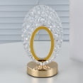 thumbnail image 2 of Mistaha Crystal Bedside Lamp with Charging Function, Eye-Caring Night Light, Romantic Present, Dimmable LED Lamp with 3 Light Colors and Adjustable Brightness - Phoenix Tail Shape, 2 of 5
