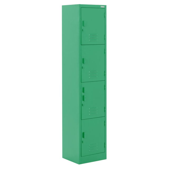 Locker Metálico Guardex DAKSH Casillero Organizador C/ 4 Puertas