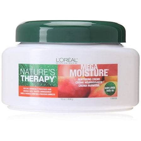 L'Oreal Natures Therapy Mega Moisture Nurturing Creme, 16 Oz