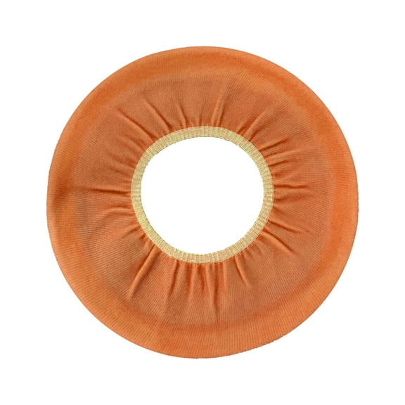 O type Toilet Seat Cover Polyester Soft Fabric Durable Easy to Install Clean