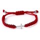 thumbnail image 2 of BLING Pulsera de protección de Hilo Rojo Negro Cruz Trenzada Hecha a Mano Acero Inoxidable Lado Fe Esperanza Bendito Envoltura Brazalete joyería religiosa, 2 of 4