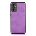 thumbnail image 4 of SaniMore for Samsung Galaxy A53 5G 6.5" 2022 Case, Flip Folio PU Leather Wallet Cover with Detachable Shell Wrist Strap Kickstand Card Slots Business Shockproof Case with Magnetic Clasp, Purple, 4 of 12