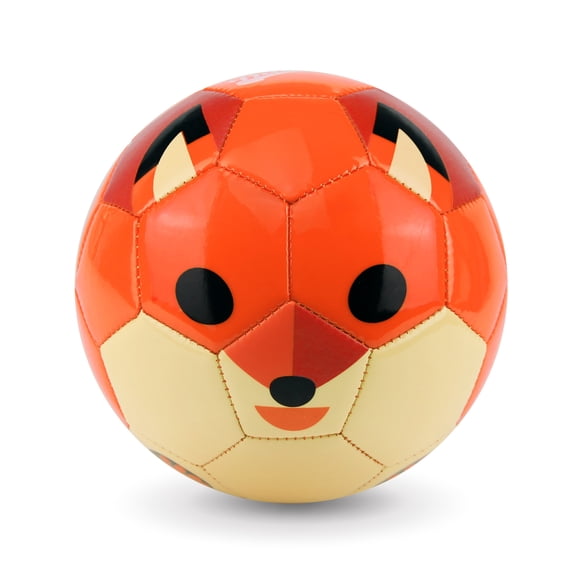 Daball Kid Size 1 Soccer Ball With Pump Age 1- 3 (Fox)