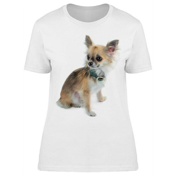 Pretty Chihuahua With Collar T-Shirt Women -Image by Shutterstock, Female x-Large