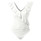 thumbnail image 3 of WILLBEST Traje de Baño Mujer Dos Piezas Trajes de Baño para Mujer Traje de Baño Lindo Traje de Baño con Cuello En V con Volantes, 3 of 4