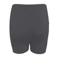 thumbnail image 4 of FINALGANG Women Versatile Shorts Solid Color High Waist Yoga Shorts Athletic Thin Leggings With Pockets Relaxed Fit Comfort Daily Wear, 4 of 5