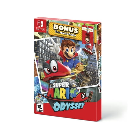 Super Mario Odyssey Starter Pack, Nintendo, Nintendo Switch, (Super Mario Odyssey Best Mario Game)
