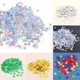 thumbnail image 2 of LNGOOR 3000/1000Pcs Glitter Star Shape  Confetti Table Wedding Party Decoration, 2 of 8