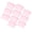 Pink, variant on YAHHU 10PCS Zipper Documents Pouch Waterproof Tear Resistant A5 Paper Size Document Organizer Bag, White File Folders Mesh Zip Pouch for Office Work