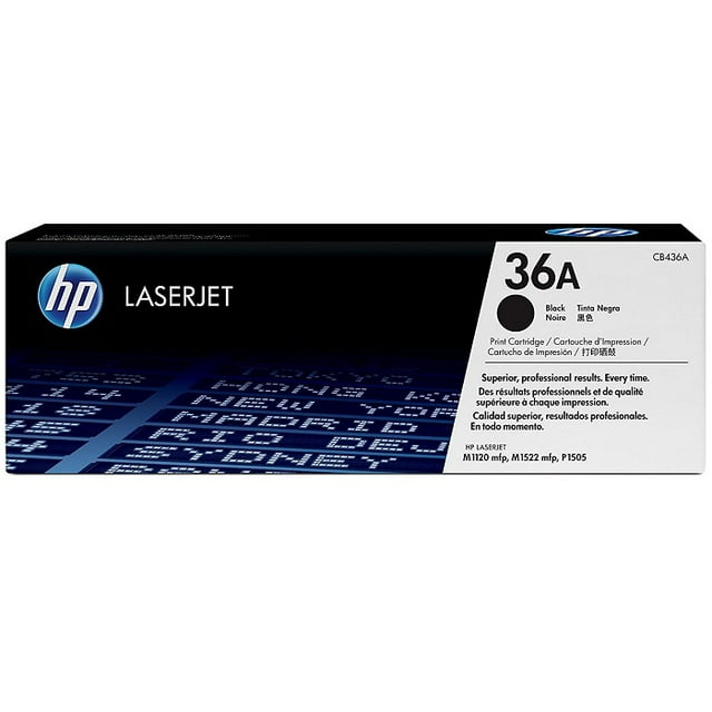 Tóner HP 36A Negro CB436A